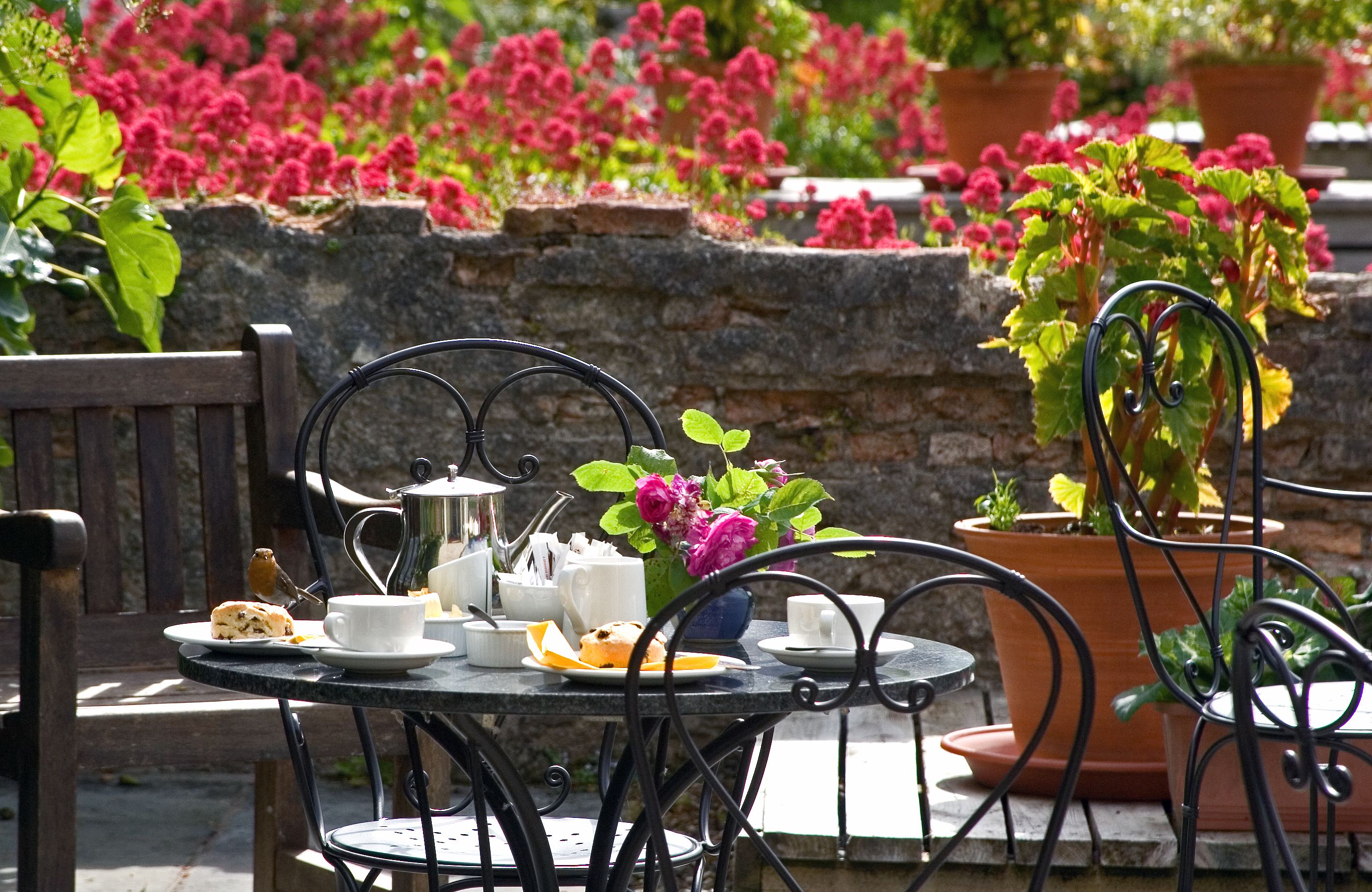 Enniscoe House Outdoor Dining